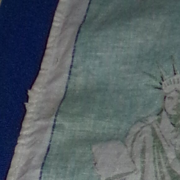 Vintage Patriotic "God Bless America" Liberty Flag Hanging Cloth 12 Mo Calendar - Picture 4 of 8
